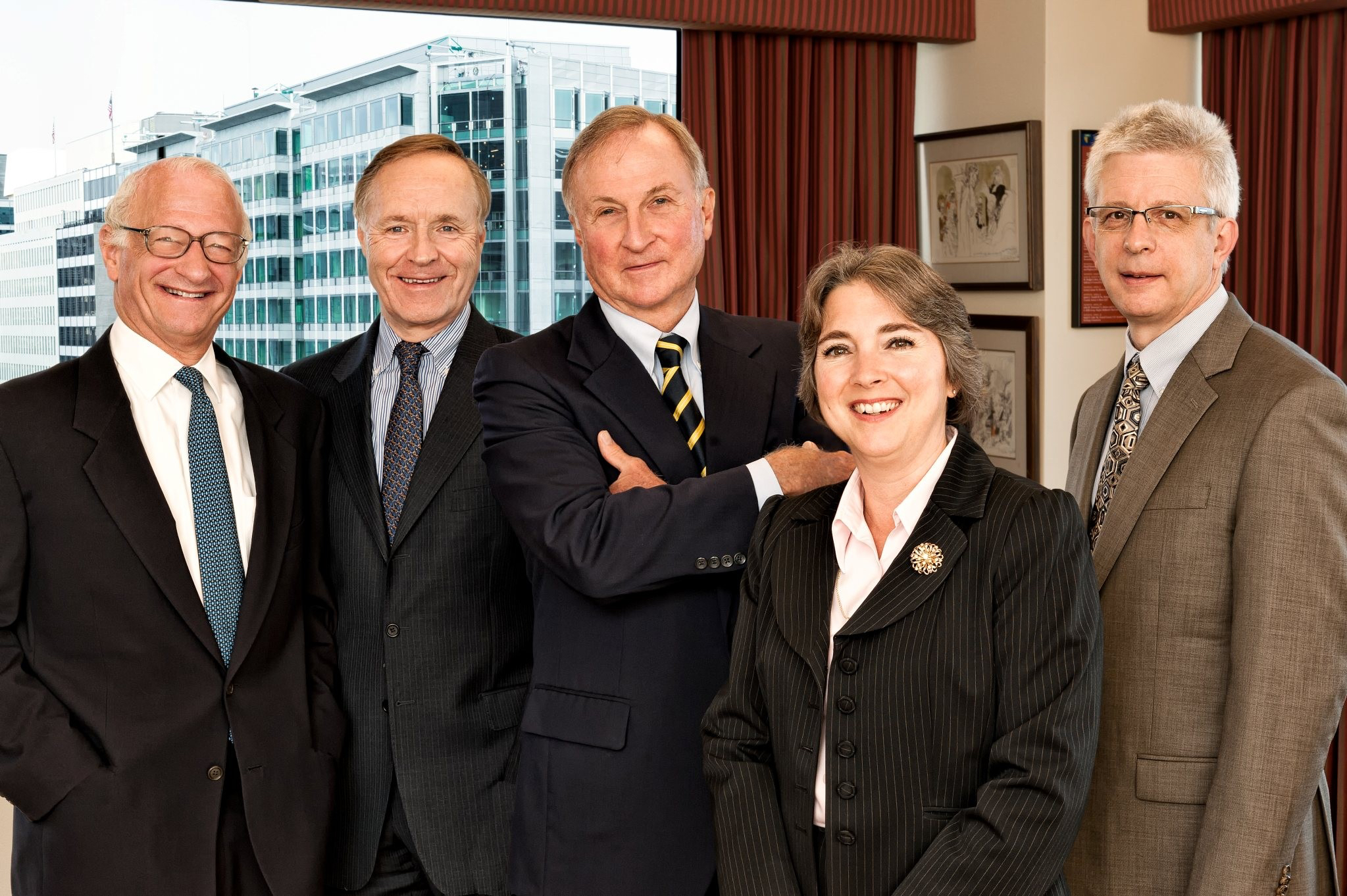 PCAOB Board Members, 2015. Steven B. Harris, Lewis H. Ferguson III, Chairman James R. Doty, Jeanette M. Franzel, and Jay D. Hanson.