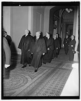 U.S. Supreme Court at Funeral Services for Senator J. Ham Lewis