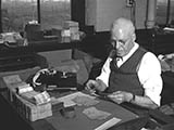 Checking accounts at the W. Atlee Burpee Company, Philadelphia, Pennsylvania