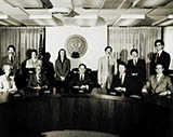 SEC Commission with Senior Staff