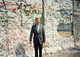 James Doty at the Berlin Wall