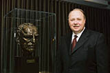 Robert Kueppers at James Landis Bust Presentation to SEC