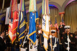 Presentation of Colors at SEC 75th Anniversary Celebration Dinner