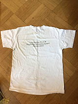 T-shirt commemorating staff's six-month sprint to create PCAOB's online registration and funding system &#40;back&#41;.