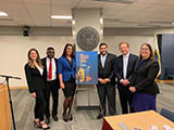 Georgia State University Investor Advocacy Clinic students at SEC's Atlanta office for investor town hall