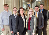 George State University College of Law Investor Advocacy Clinic's students  pose inside the SEC's Atanta Regional Office after Investor Town Hall