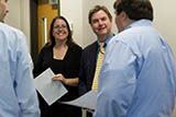 Georgia State Investor Advocacy Clinic Professors Nicole G. Iannarone and Douglas Yarn with students in a clinic boot camp.