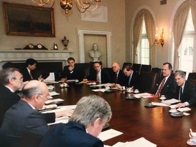 1989 White House Cabinet Room